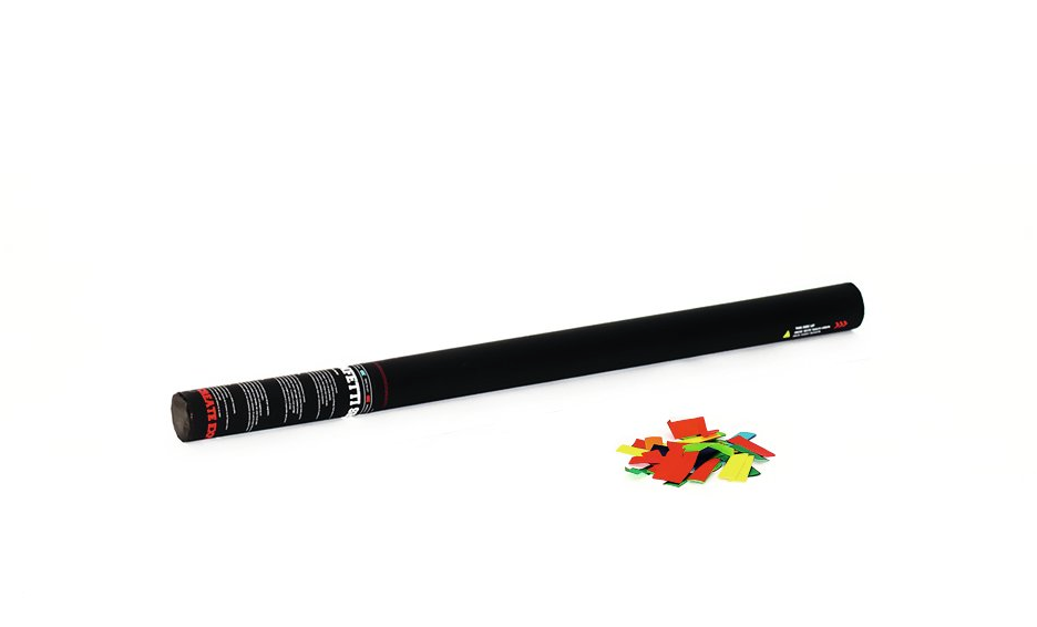 Konfetti rör handhållen (Mix, 80 cm)