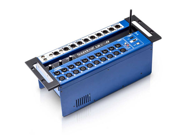 Soundcraft Ui24R Fjärrstyrd Digital Mixer och Multitrack Recorder