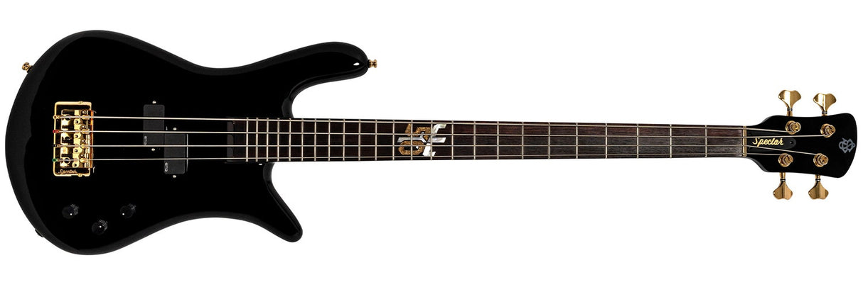 Spector Euro 4, 50th Anniv. Ian Hill Signature-modell, Svart