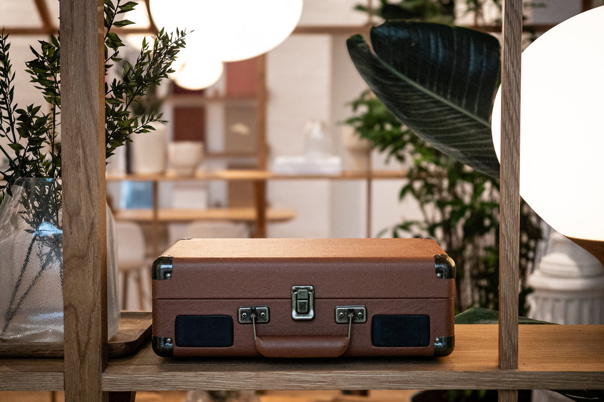 Studio 57 Dolly skivspelare (brun)