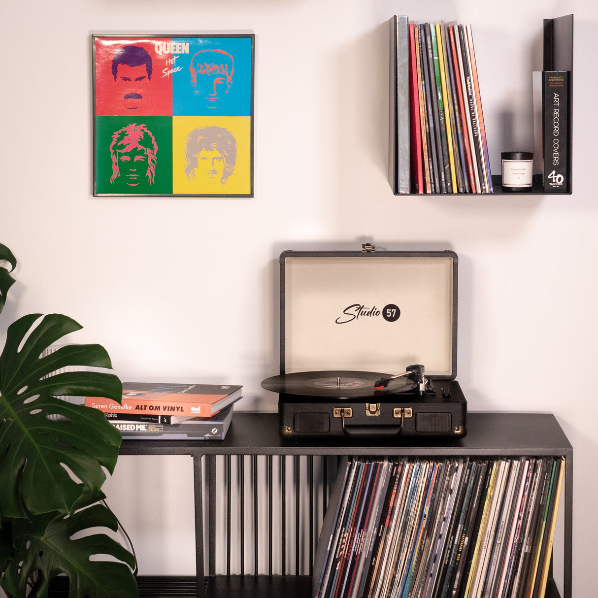 Studio 57 Dolly skivspelare (svart)