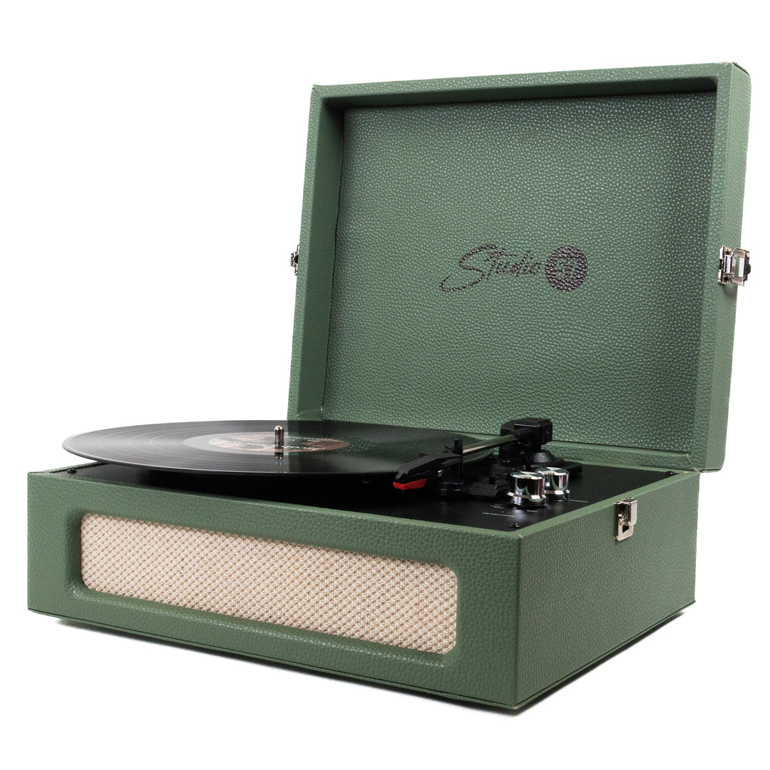 Studio 57 Groovy skivspelare (grön)