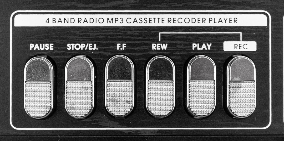 Studio 57 - Ghettoblaster med Bluetooth (Silver)