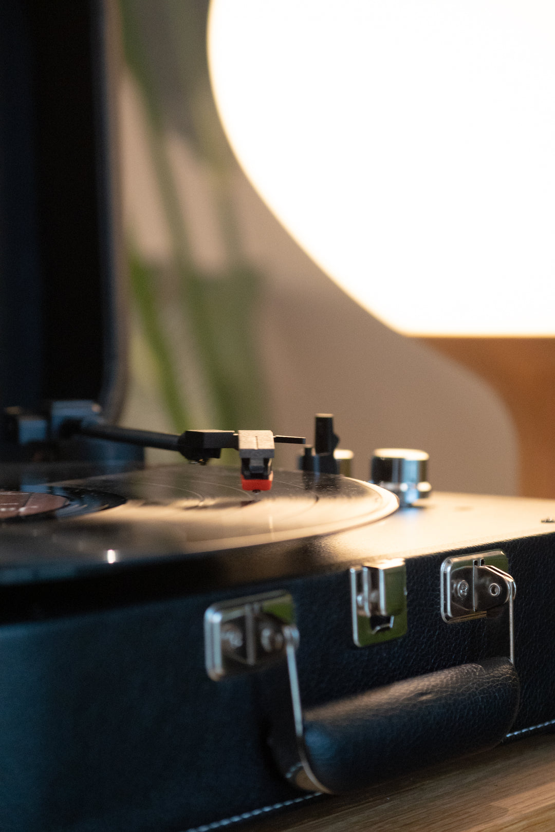 Studio 57 Mellow Skivspelare (Svart) Paket