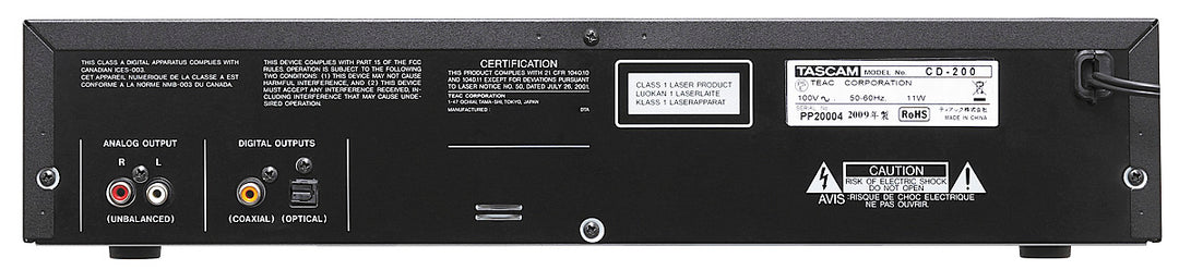Tascam CD-200 CD-spelare