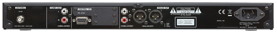 Tascam CD-400U DAB mediespelare CD/USB/SD med DAB och FM