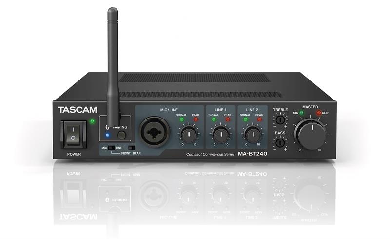 Tascam mixer förstärkare 240W 100 Volt m/Bluetooth
