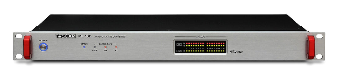 Tascam ML-16D Analog Dante-omvandlare 16 kanaler