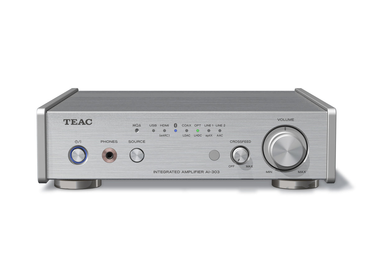 TEAC AI-303 USB DAC-förstärkare (silver)