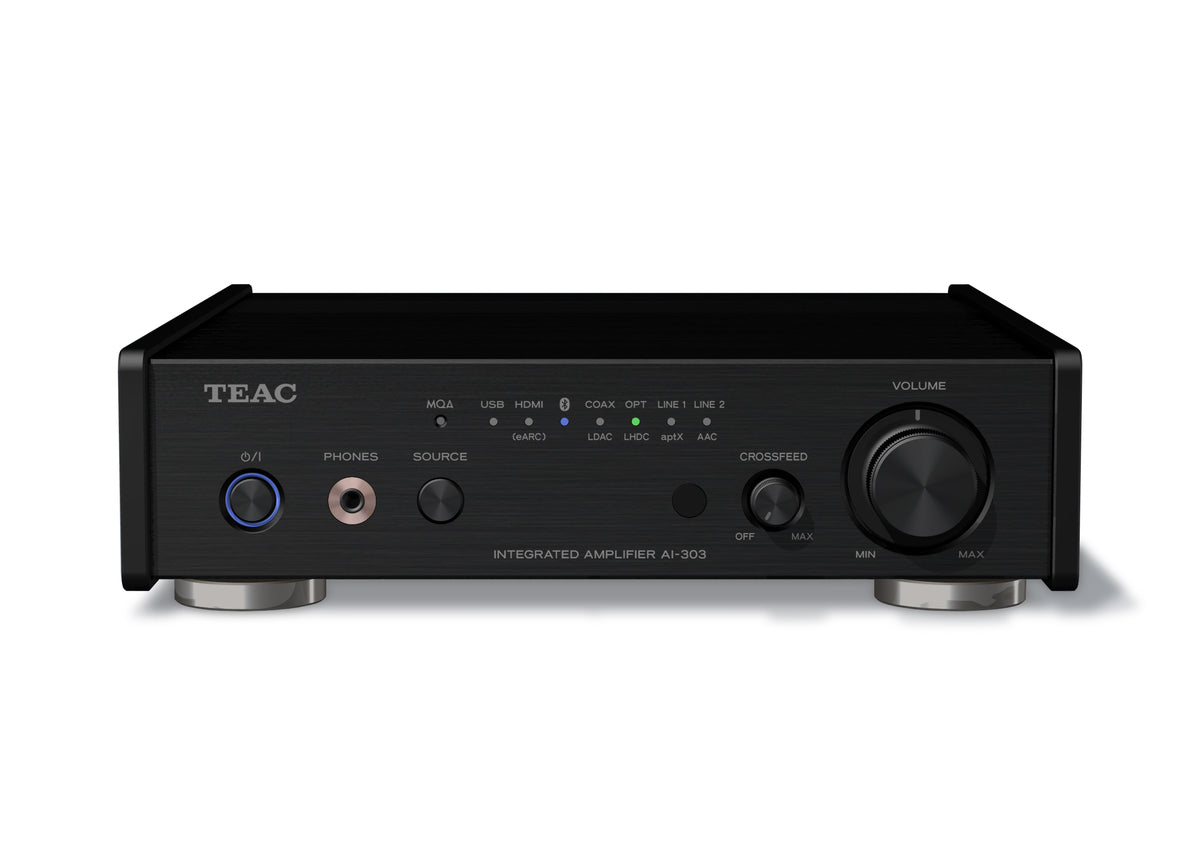 TEAC AI-303 USB DAC-förstärkare (svart)