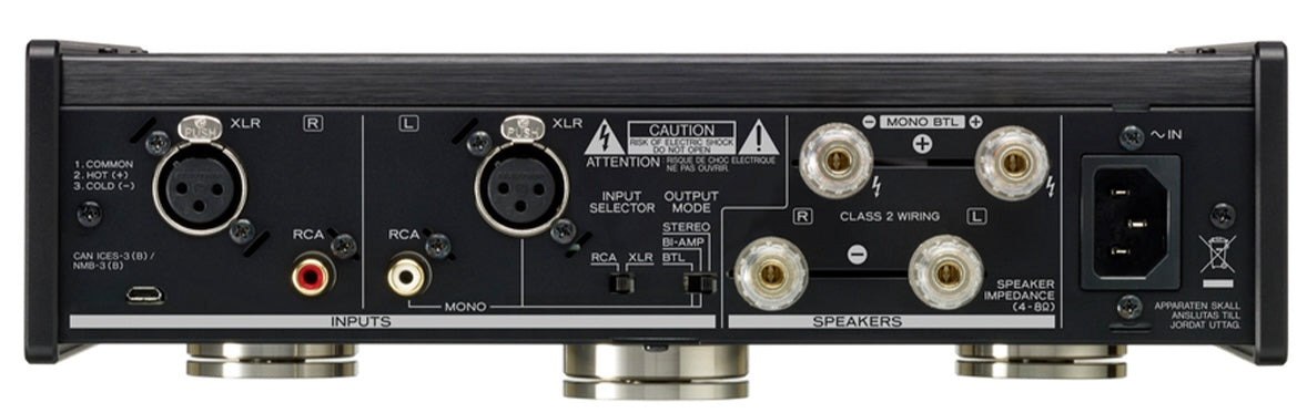 TEAC AP-505 stereoeffektförstärkare (svart)