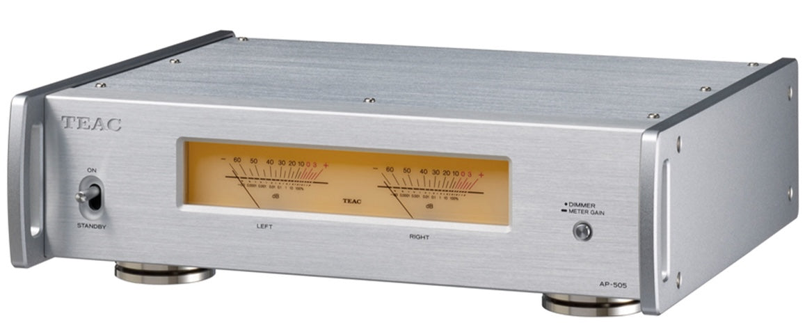 TEAC AP-505 stereoeffektförstärkare (silver)