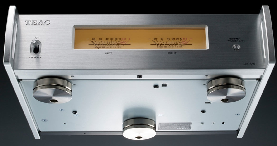 TEAC AP-505 stereoeffektförstärkare (silver)