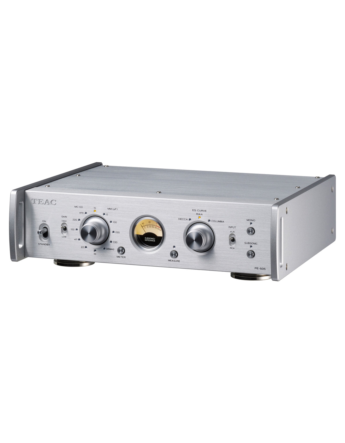 TEAC PE-505 Phono förförstärkare (silver)