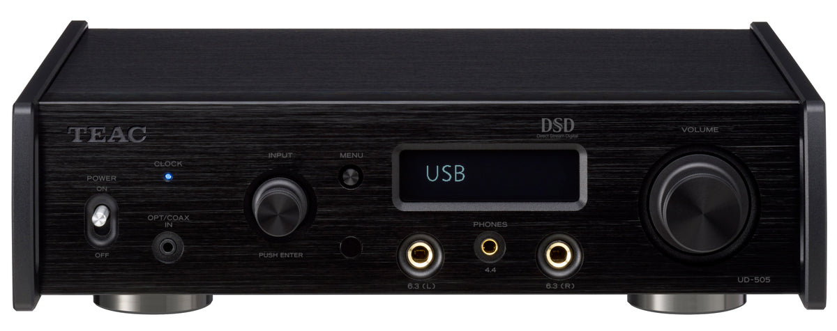 TEAC UD-505-X USB DAC-förförstärkare (svart)