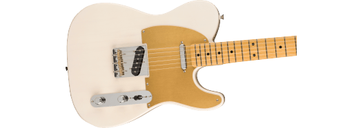 Fender JV Modifierad 50-tals Telecaster elgitarr ( White Blonde