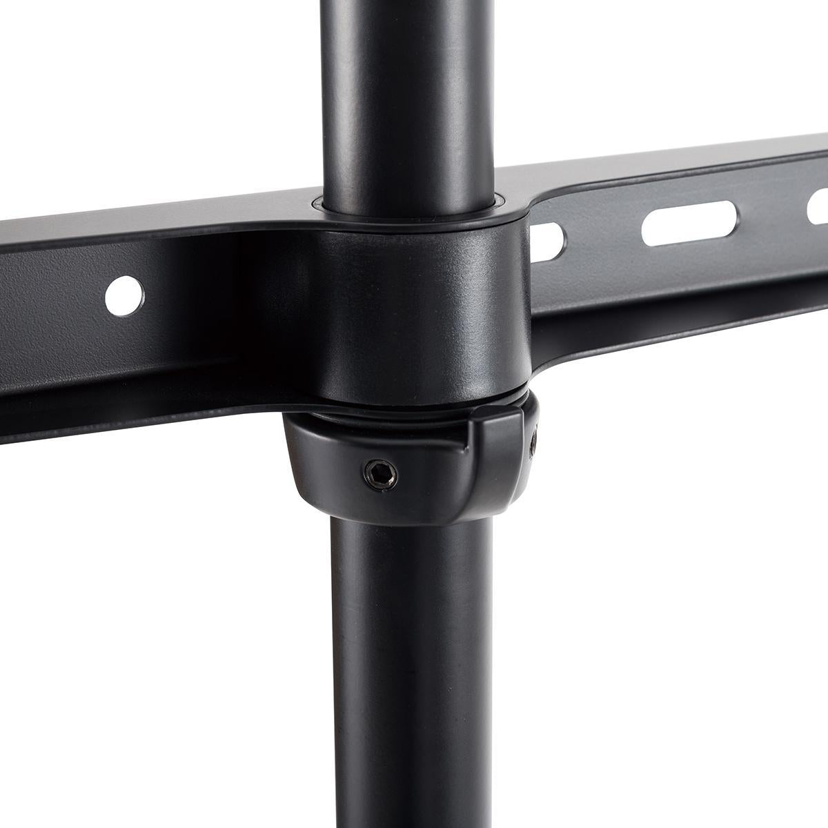 Tv golvstativ (svart, bok 50-65")