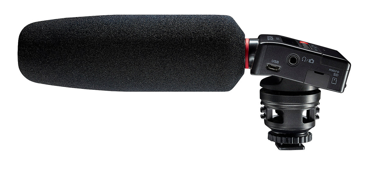 Tascam DR-10SG DSLR ljudinspelare inkl. hagelgevärsmikrofon