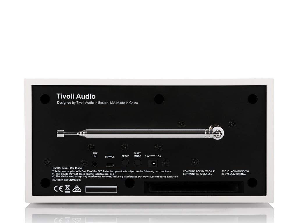 Tivoli Audio Model ONE Digital+, White/Grey