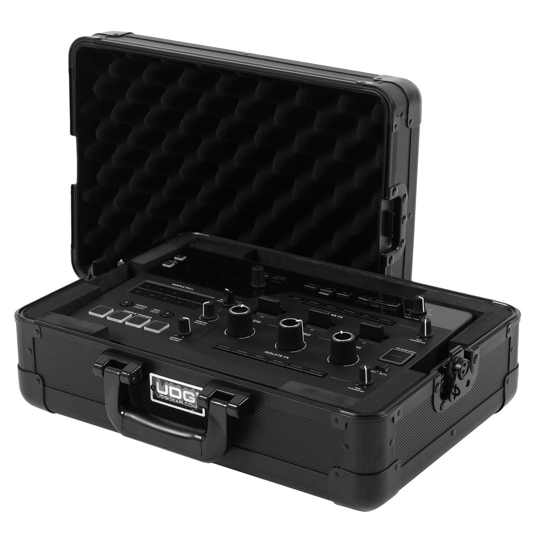 UDG Ultimate Aluminum Flight Case AlphaTheta RMX-Ignite Svart