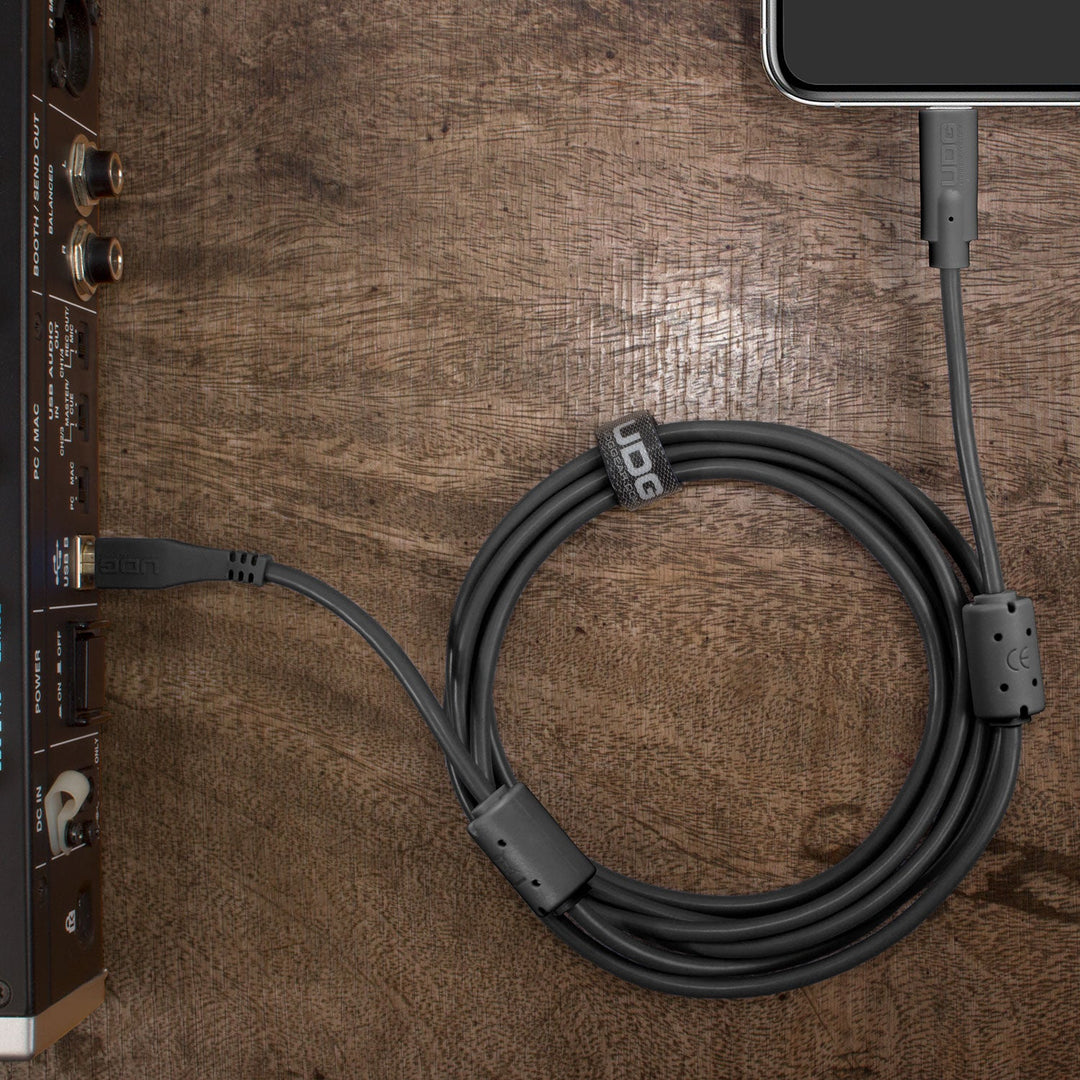 UDG Ultimate audio Kabel USB 2.0 C-B Svart Rak 1,5m