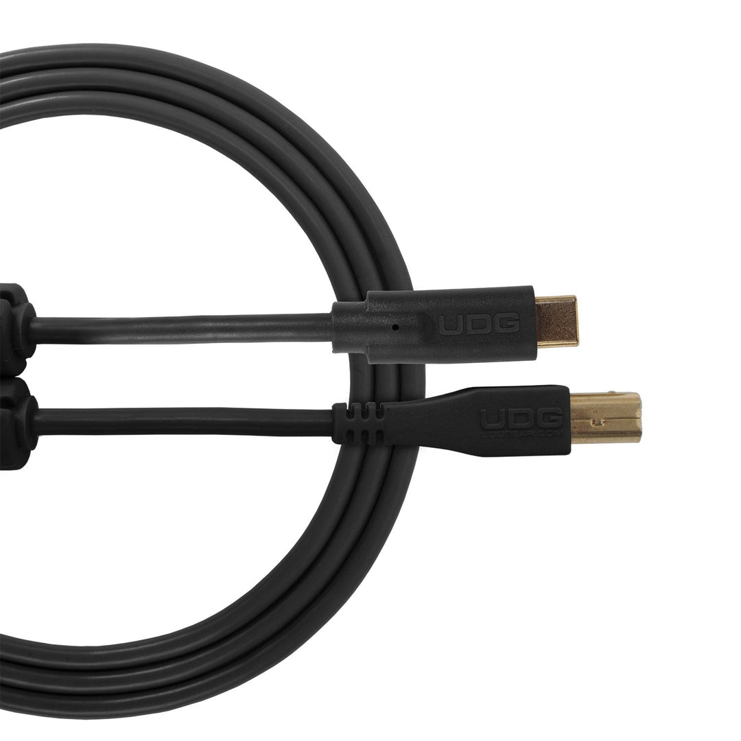 UDG Ultimate audio Kabel USB 2.0 C-B Svart Rak 1,5m