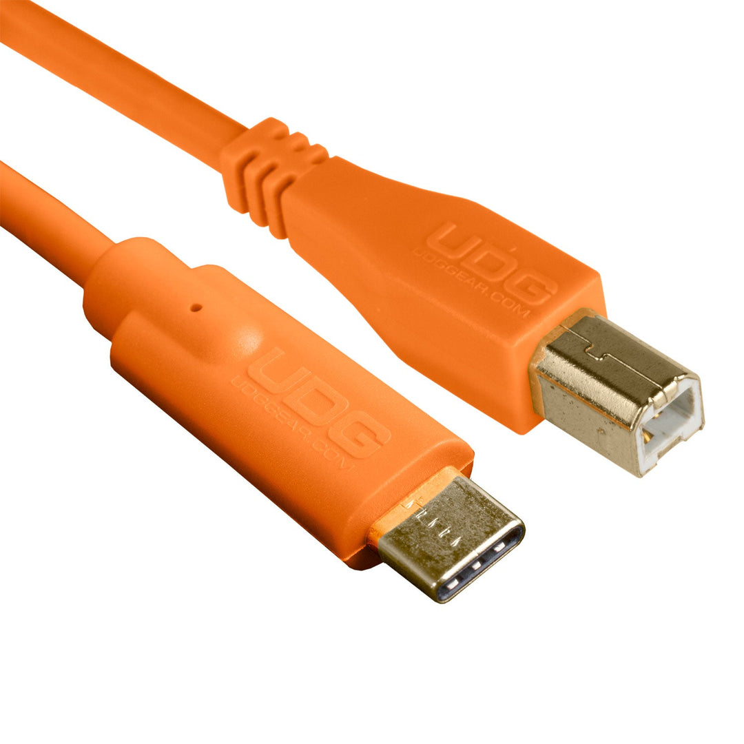 UDG Ultimate audio Kabel USB 2.0 C-B Orange Rak 1,5m