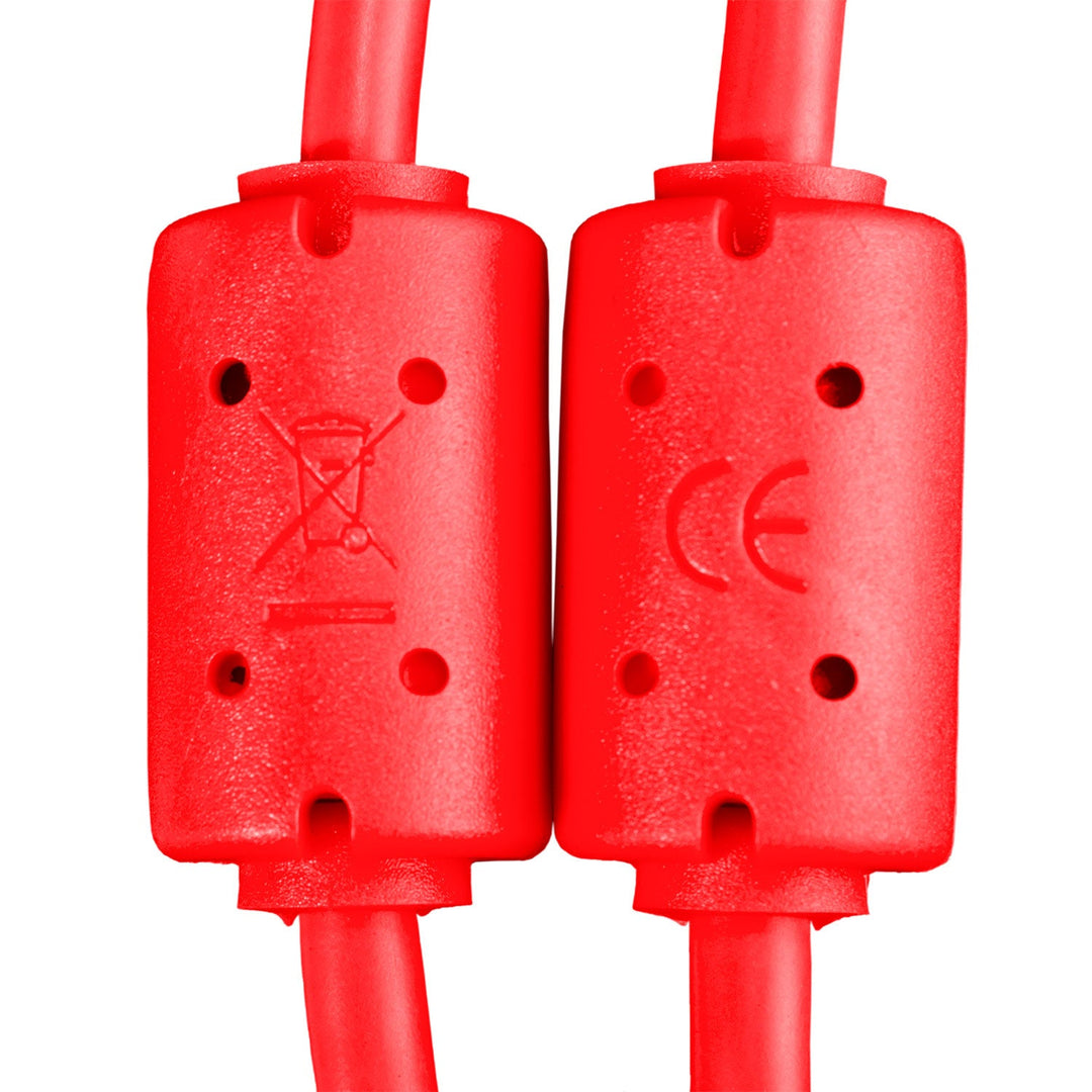 UDG Ultimate audio Kabel USB 2.0 C-B Röd Rak 1,5m