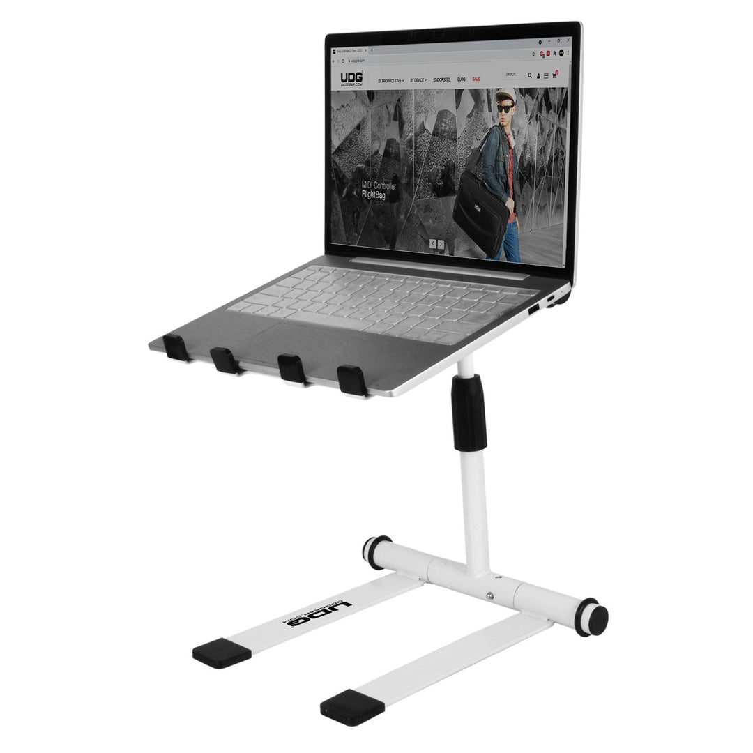 UDG Ultimate Höjdjusterbart Laptopstativ Vit