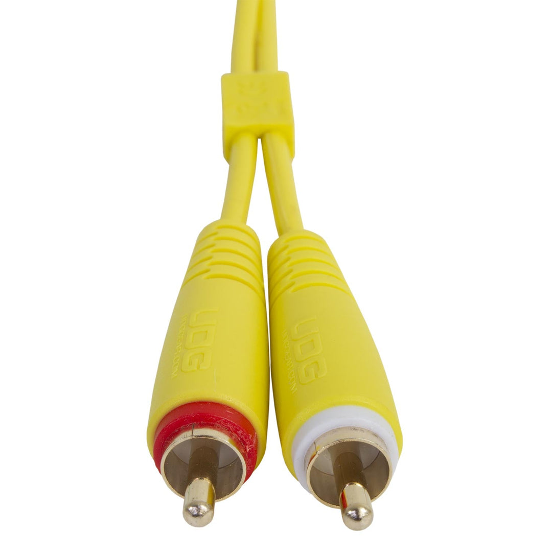 UDG Ultimate audio Kabel set RCA - RCA Gul Rak 1,5m