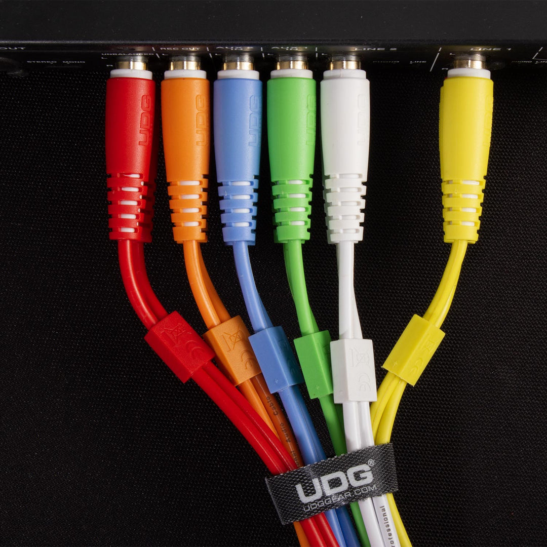 UDG Ultimate audio Kabel set RCA - RCA Röd Rak 1,5m