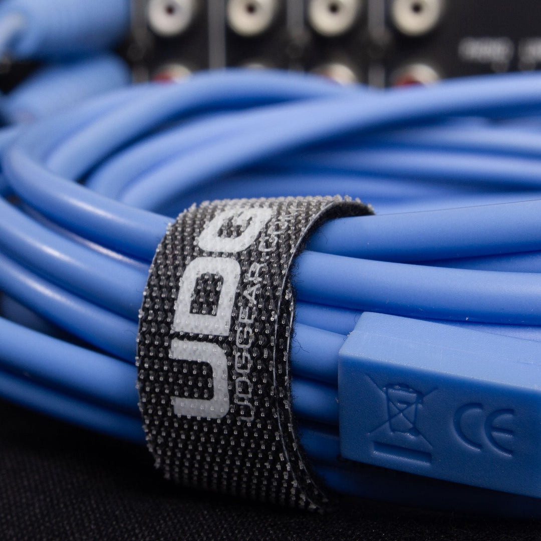 UDG Ultimate Audio Cable Set 1/4'' Jack-1/4'' Jack Blå Rak 1,5m