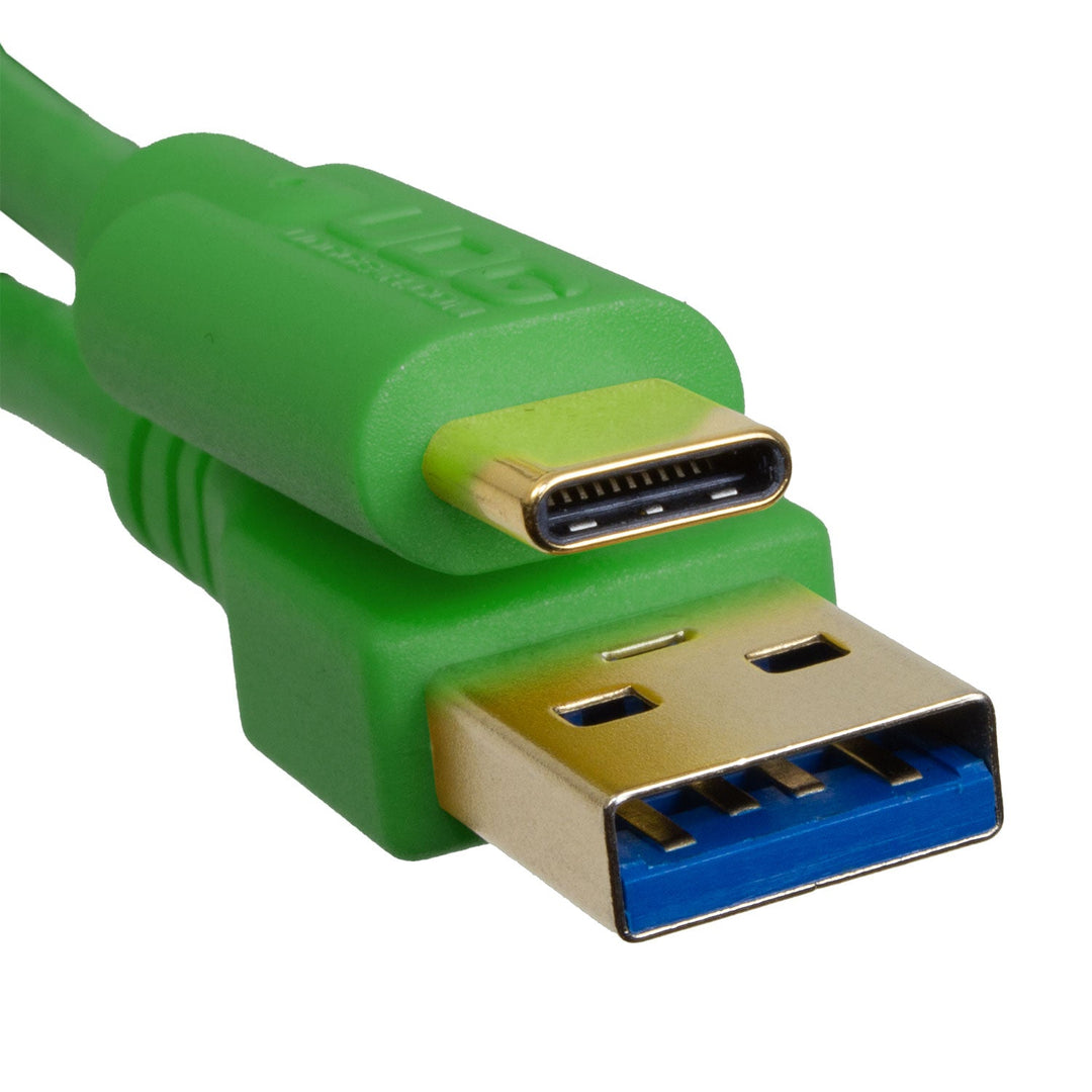 UDG Ultimate Cable USB 3.2 C-A Grön Rak 1,5m