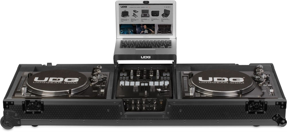 UDG Ultimate Flight Case Set PLX9/SL1200 Svart MK2 Plus (L&W)