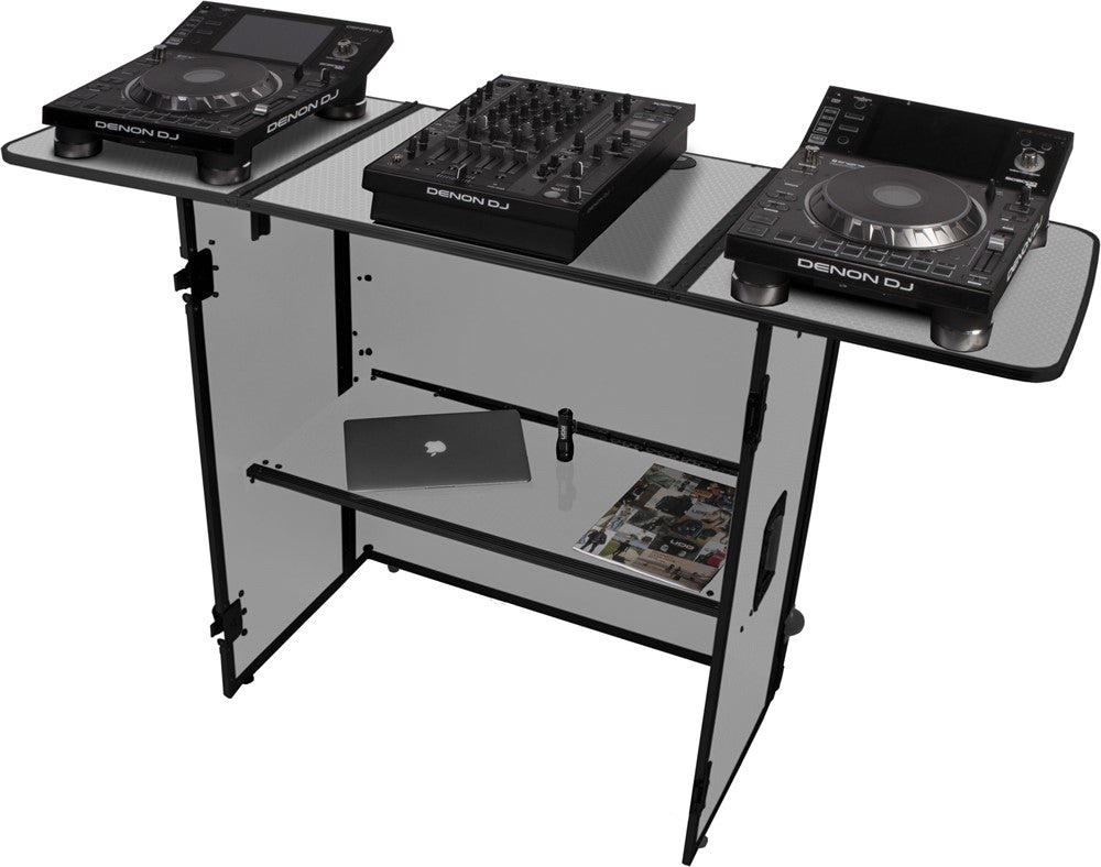 UDG Ultimate Utfällbart DJ-bord Vit MK2 Plus (W)