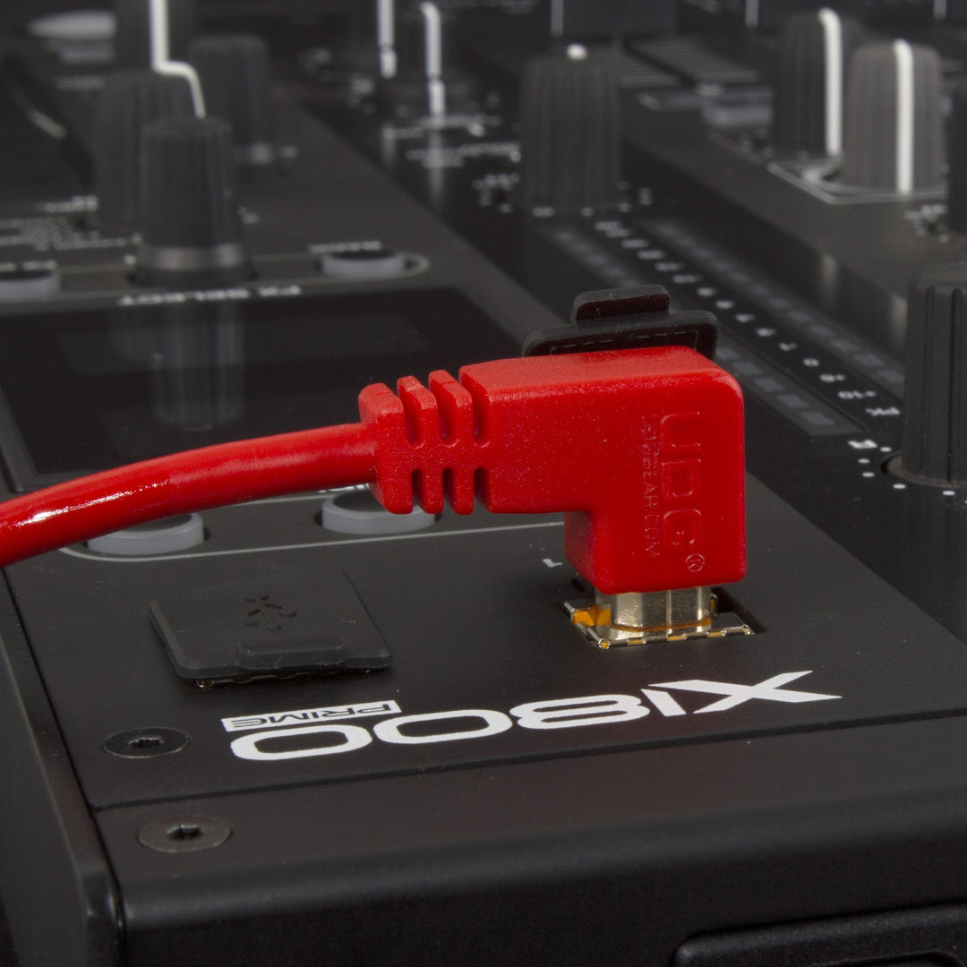 UDG Ultimate Audio Cable USB 2.0 A-B Röd Vinklad 3m