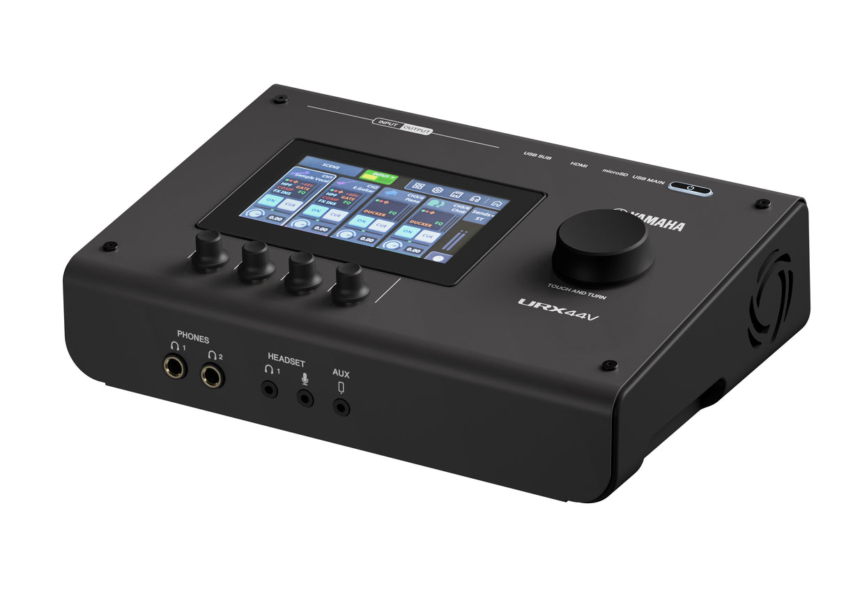 Yamaha URX44V USB-C audio/video-interface (Svart) - Videoversion