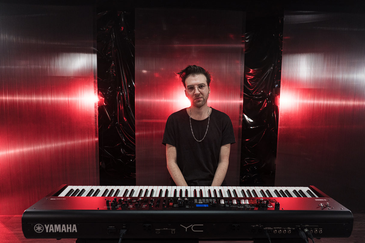 Yamaha YC88 Digital Stage Keyboard (naturligt Wood )