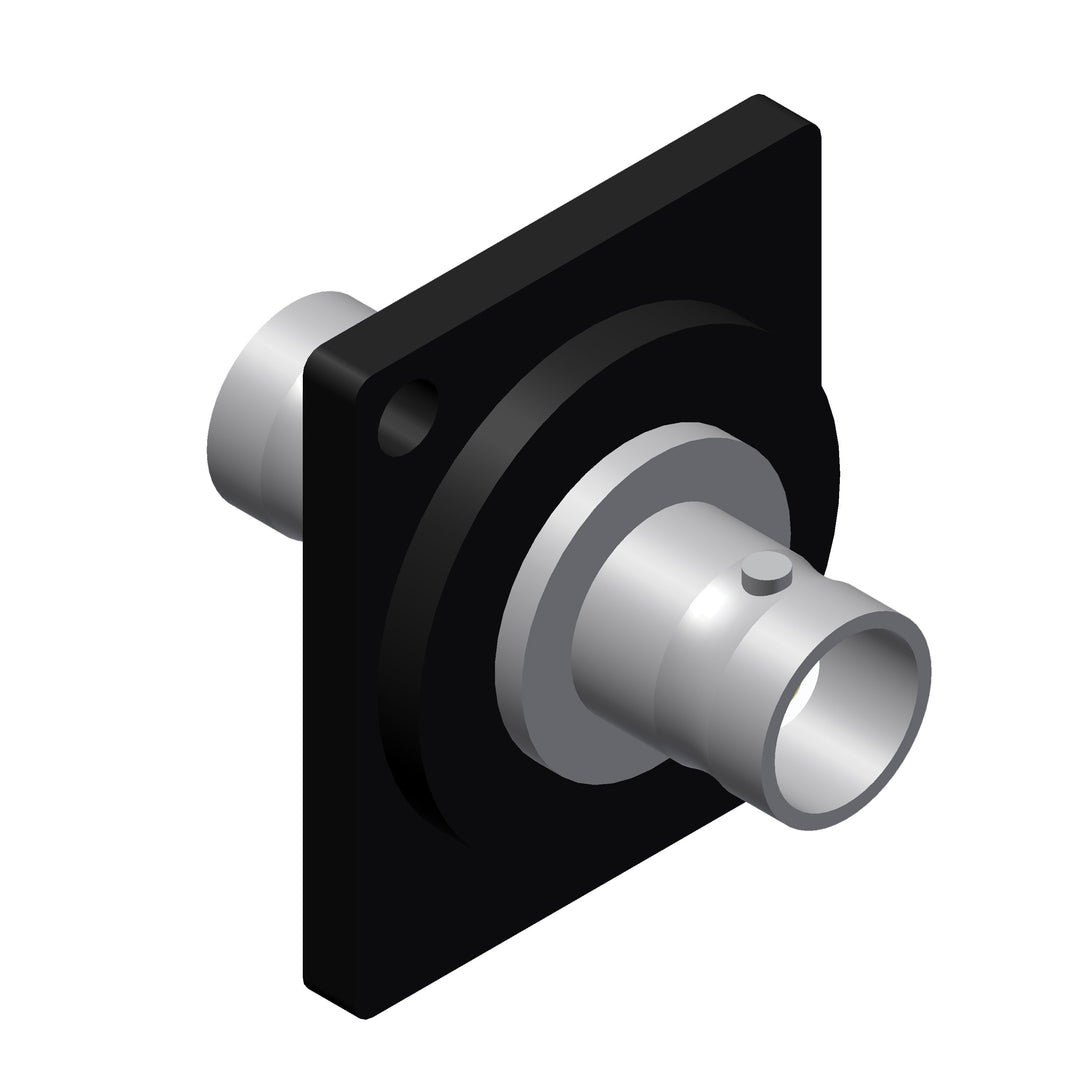BNC chassi 2 x hona, 75 Ohm