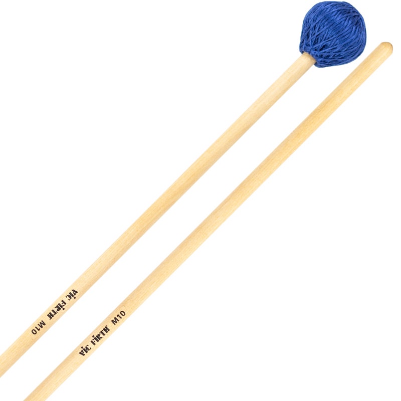 Vic Firth M10 American Custom Keyboards, Extra Hård-Blå Cord