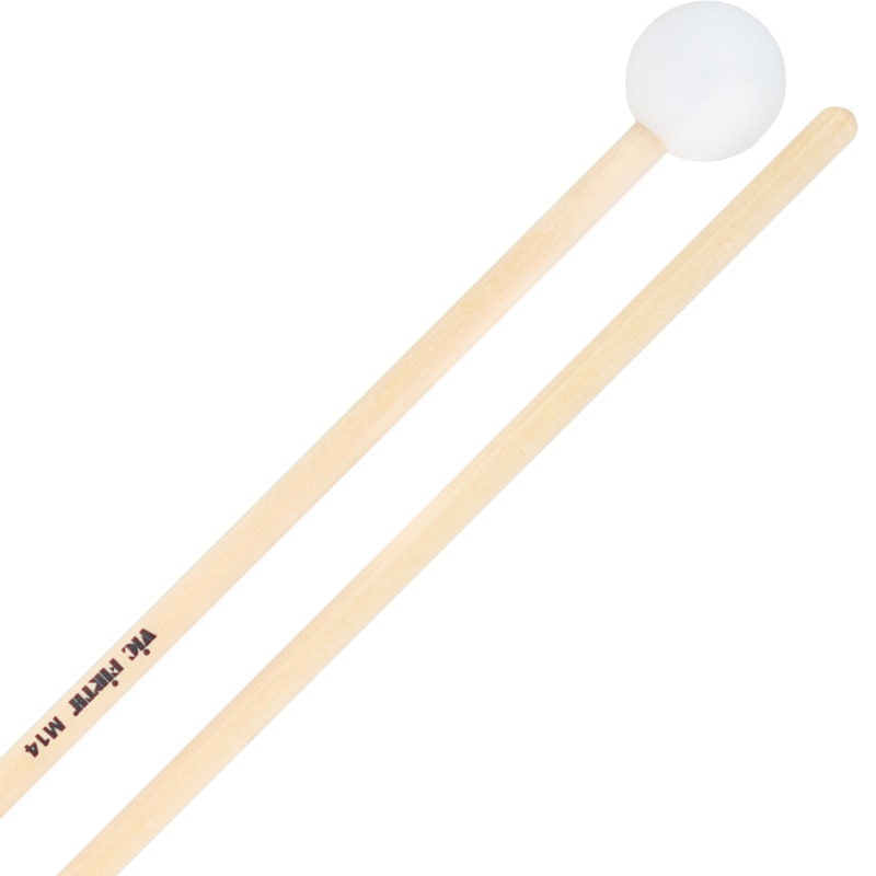 Vic Firth M14 American Custom Keyboards, Mjuk-Vit Poly