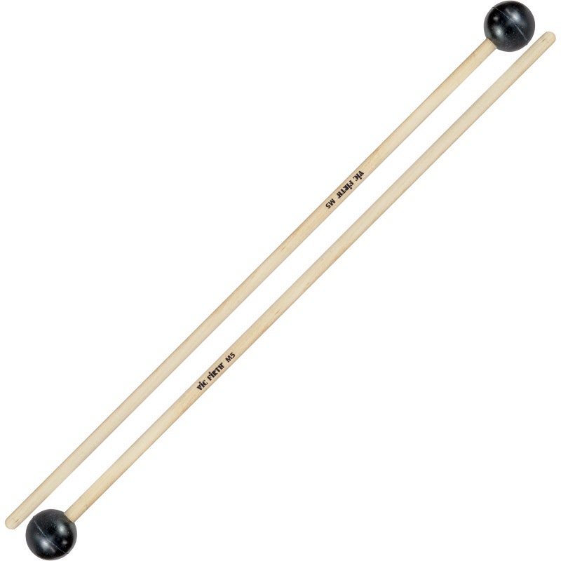 Vic Firth M5 American Custom Keyboards, Medium-Svart Gummi