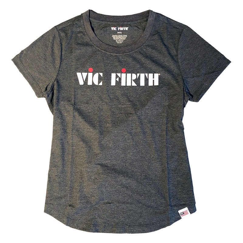 Vic Firth T-shirt med damlogga - Small