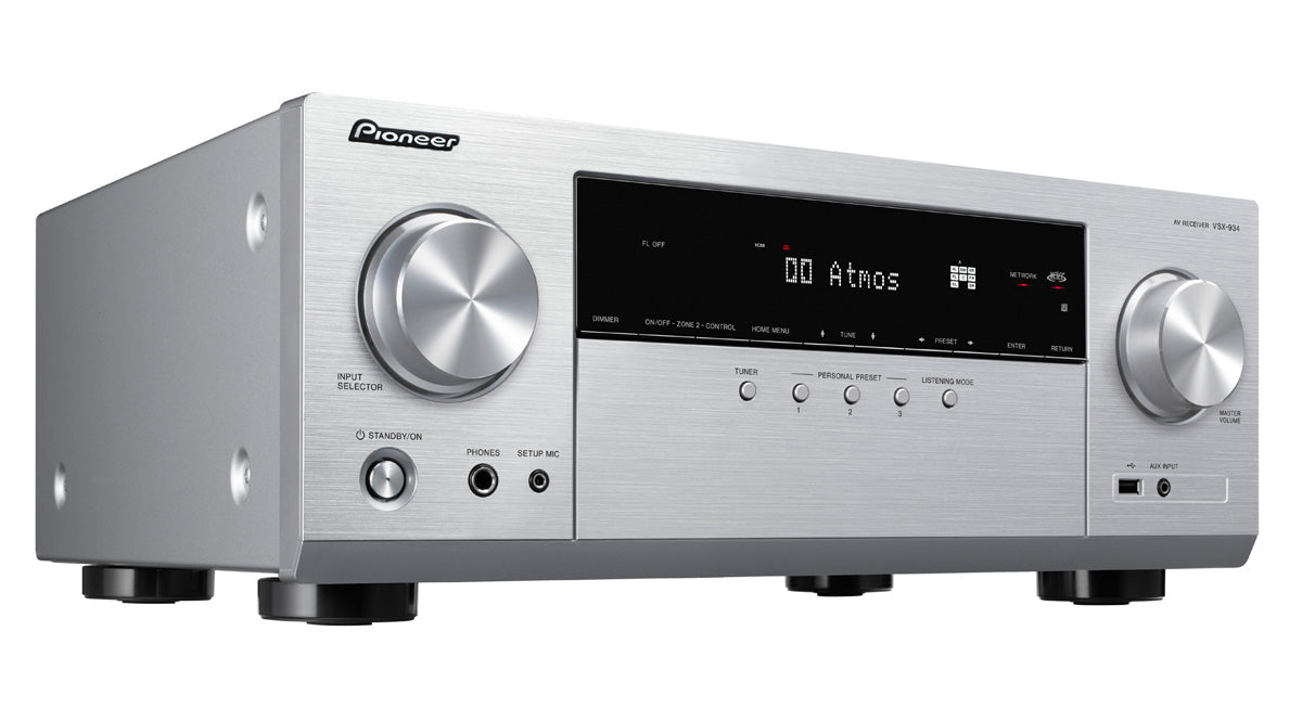 Pioneer VSX-935 7.2-kanal Receiver (Sølv, 7x165W)