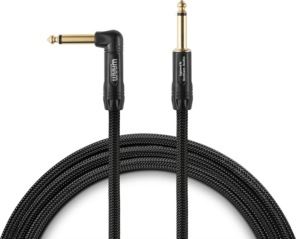Warm Audio Gitarrer-kabel Premier Series TS-TS Angled 3m