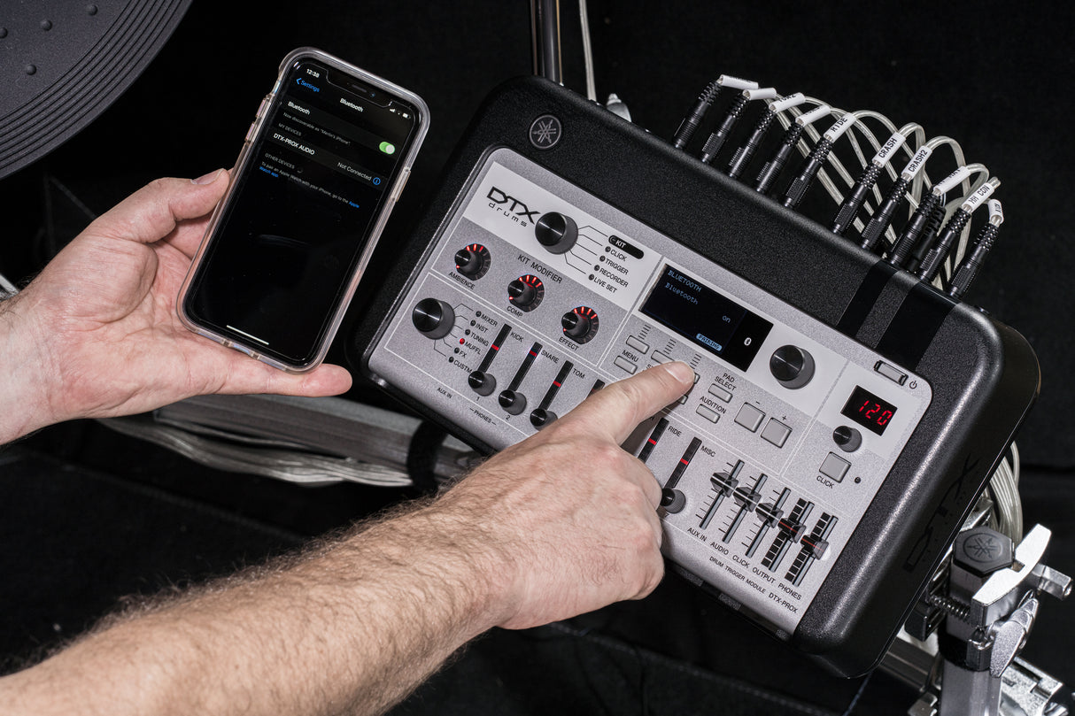 Yamaha DTX10K-X elektriskt trumset ( Black Forrest)