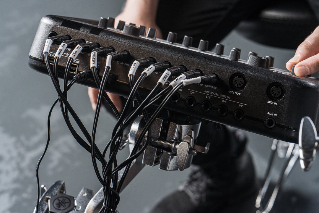 Yamaha DTX10K-X elektriskt trumset (äkta Wood )