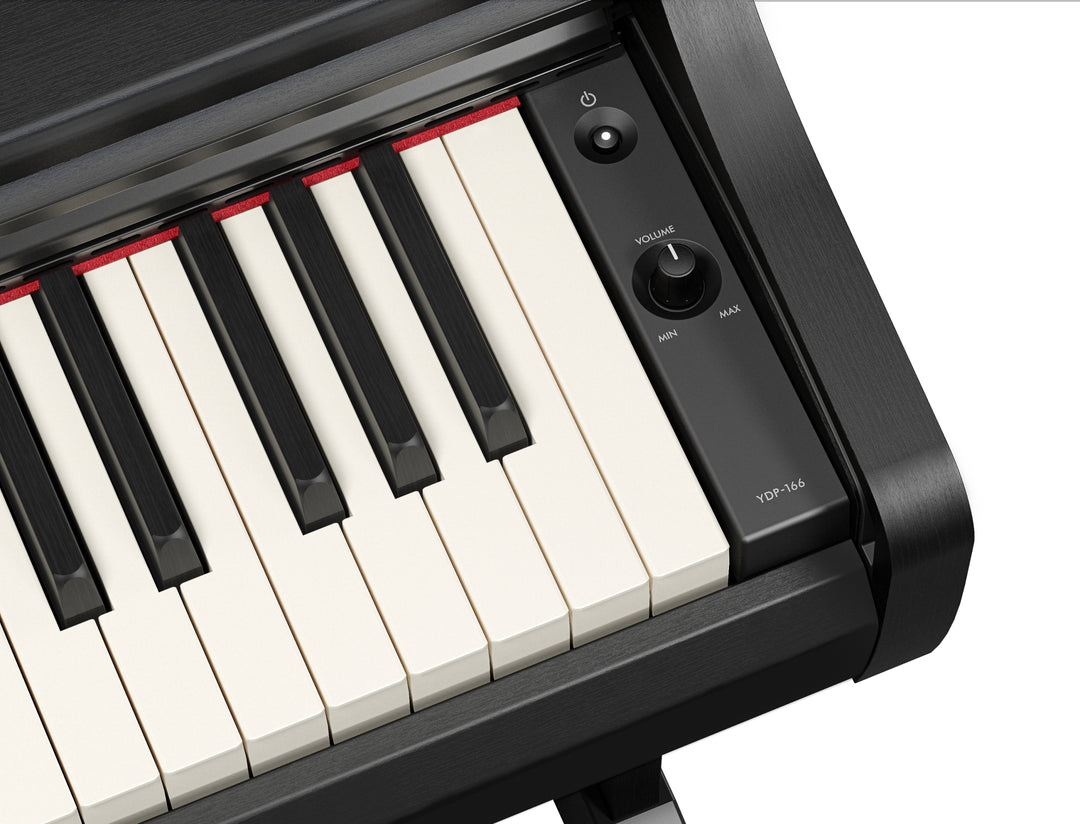 Yamaha YDP-166B digitalpiano (Svart)