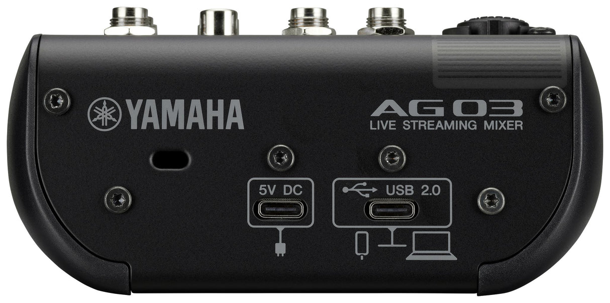 Yamaha AG03 MkII Live Streaming Mixer (svart)