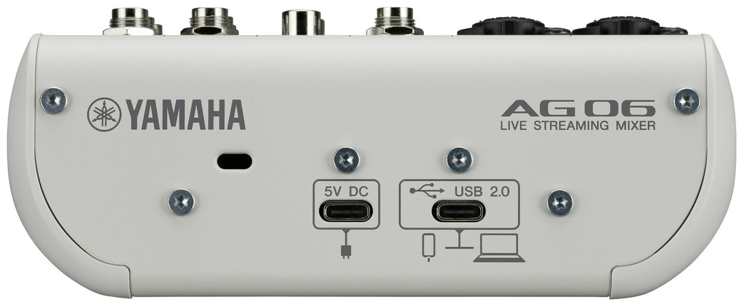 Yamaha AG06 MkII Live Streaming Mixer (Vit)